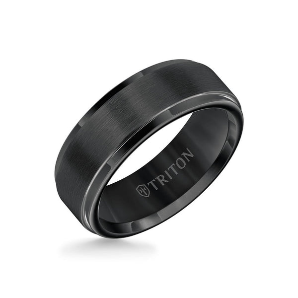 Promise Ring - Ashcroft & Oak - TRITON Ring - Tungsten Carbide hotsell Satin Finish