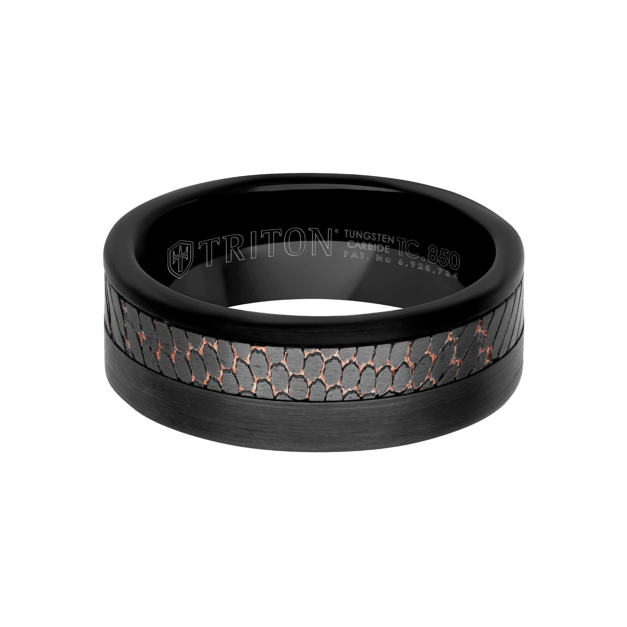 Men's Tungsten Carbide - Superconductor Wedding Ring | Triton Jewelry
