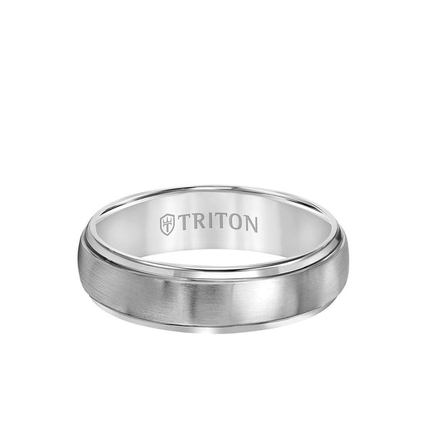 T89 Double-Wrap Braided Leather Bracelet with Silver-Satin Magnetic Closure  - Triton Jewelry