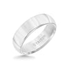 7MM Tungsten Carbide Ring - Bright Finish Domed Center and Round Edge
