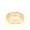 7MM Tungsten Carbide Ring - Bright Finish Domed Center and Round Edge