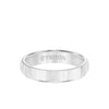 4MM Tungsten Carbide Ring - Bright Finish and Flat Edge