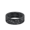 8MM Tungsten and Carbon Fiber Ring