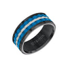 Triton Tungsten Carbide Wedding Band Ring