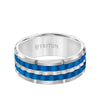 Triton Tungsten Carbide Wedding Band Ring