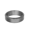 7MM Tantalum Ring - Milgrain Finish and Bevel Edge