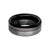 8MM Tungsten Carbide Ring - Superconductor Inlay with Asymmetrical Channel and Beveled Edge