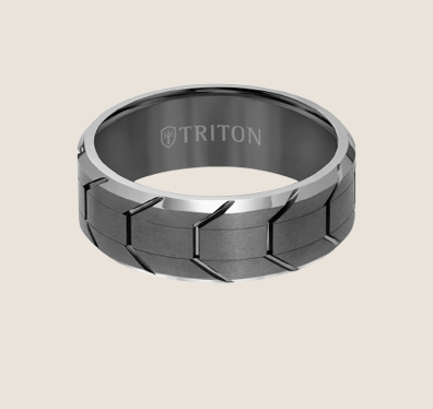 8MM Tungsten Carbide Ring 