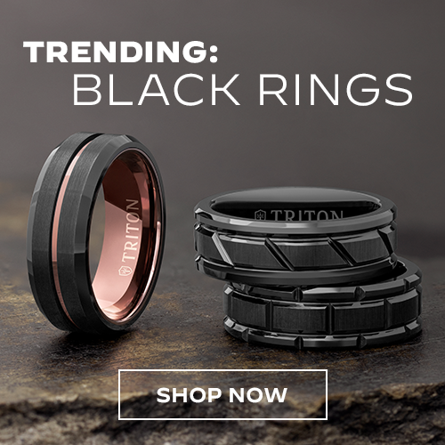 Shop Men's Classic Tungsten Carbide Wedding Rings - Triton Jewelry