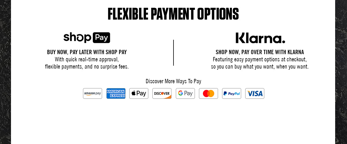 Payment Options Banner Homepage Desktop