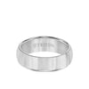 7MM Tungsten Carbide Ring - Bright Finish Domed Center and Round Edge