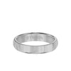 4MM Tungsten Carbide Ring - Bright Finish and Flat Edge