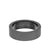 7MM Tungsten RAW Ring - Sandblasted With Inside Shine and Flat Edge