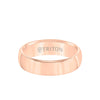 6MM Men's Tungsten Carbide Rose Ring Domed Finish