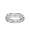 6MM Grey Tungsten Carbide Men's Ring