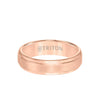6MM Rose Tungsten Carbide Men's Ring