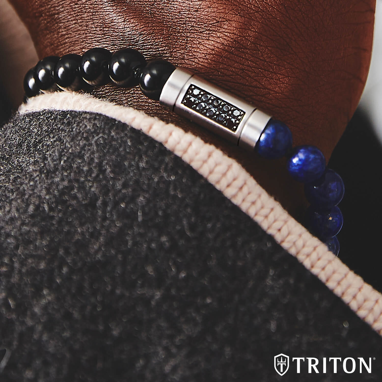 T89 Double-Wrap Braided Leather Bracelet